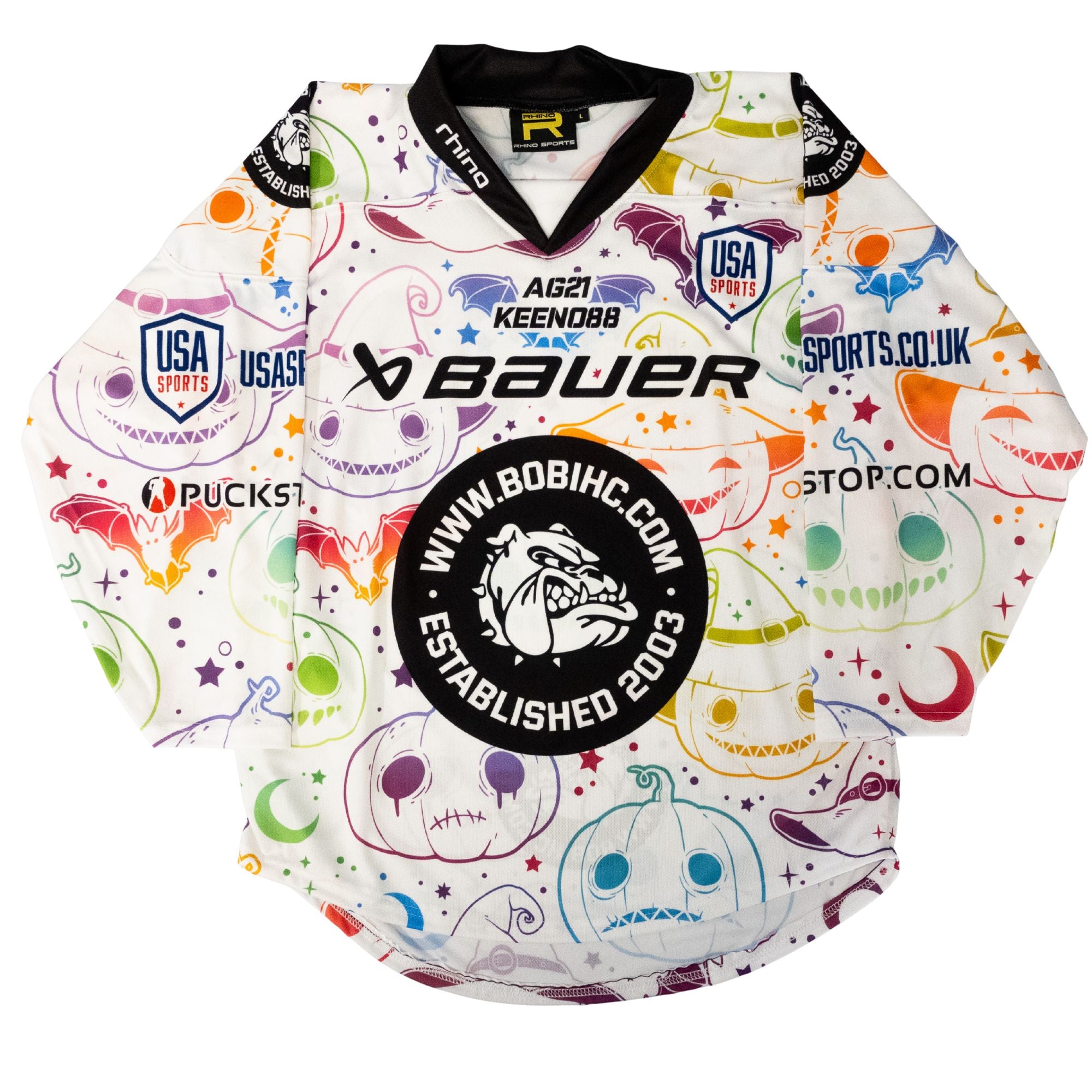 Halloween 2025 Hockey Jersey
