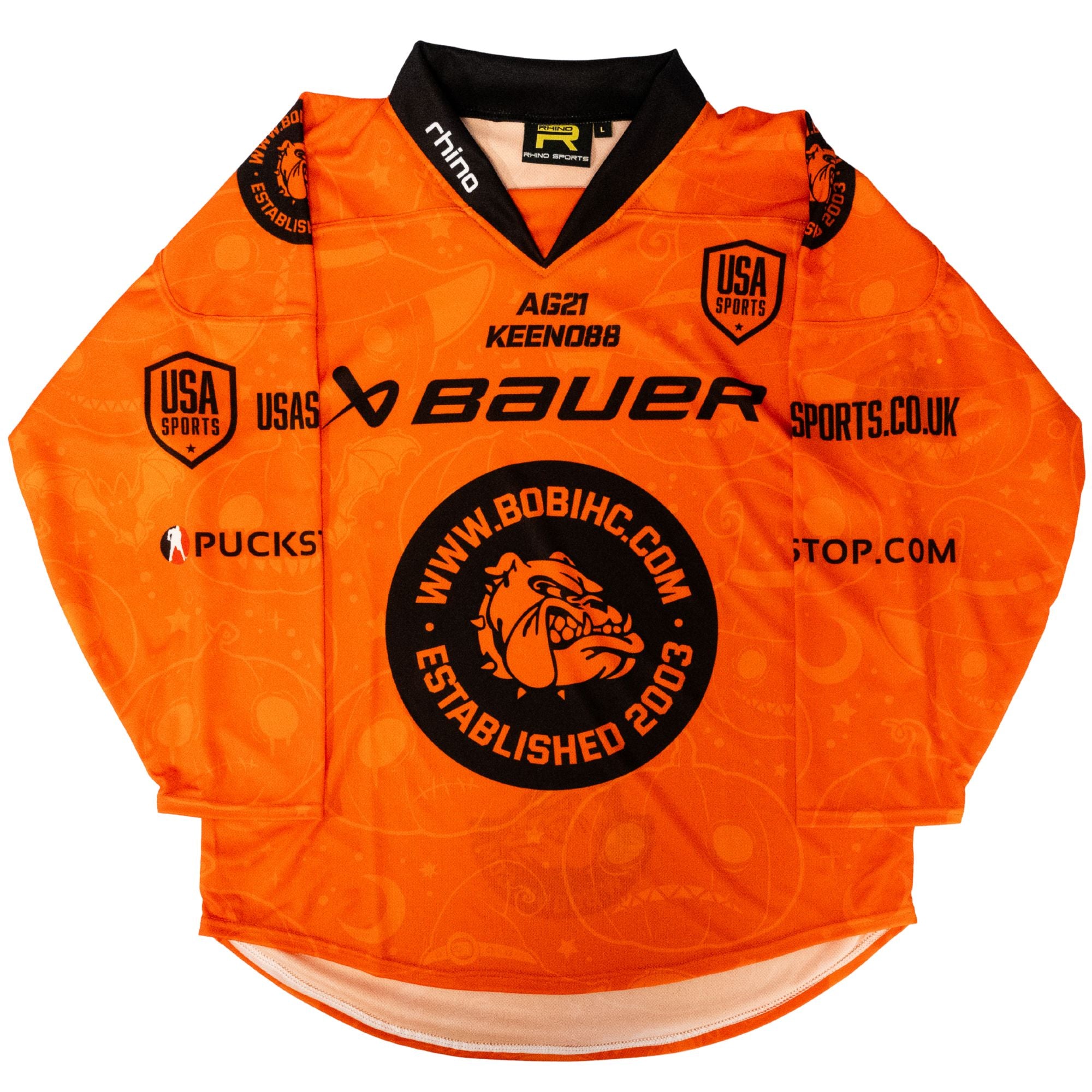Halloween 2025 Hockey Jersey
